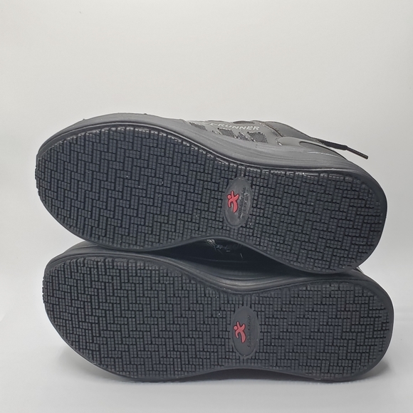 NWT I-runner proseries leather/mesh diabetic slip proof safety shoe 7 extra wide - Picture 9 of 15